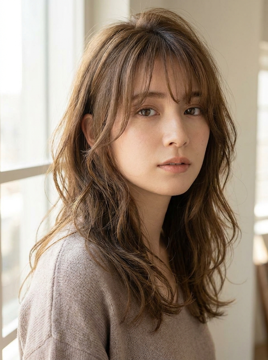Modern Feminine Wolf Cut als Wolf Cut Inspiration 2026